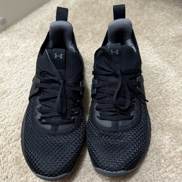 Under Armour Project Rock 4 Women's Training Shoe Black Size 7 NEW - Picture 1 of 10